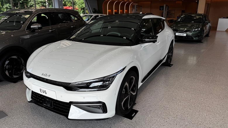 「特斯拉以外」的電動車賞車記,第一站Kia EV6改款