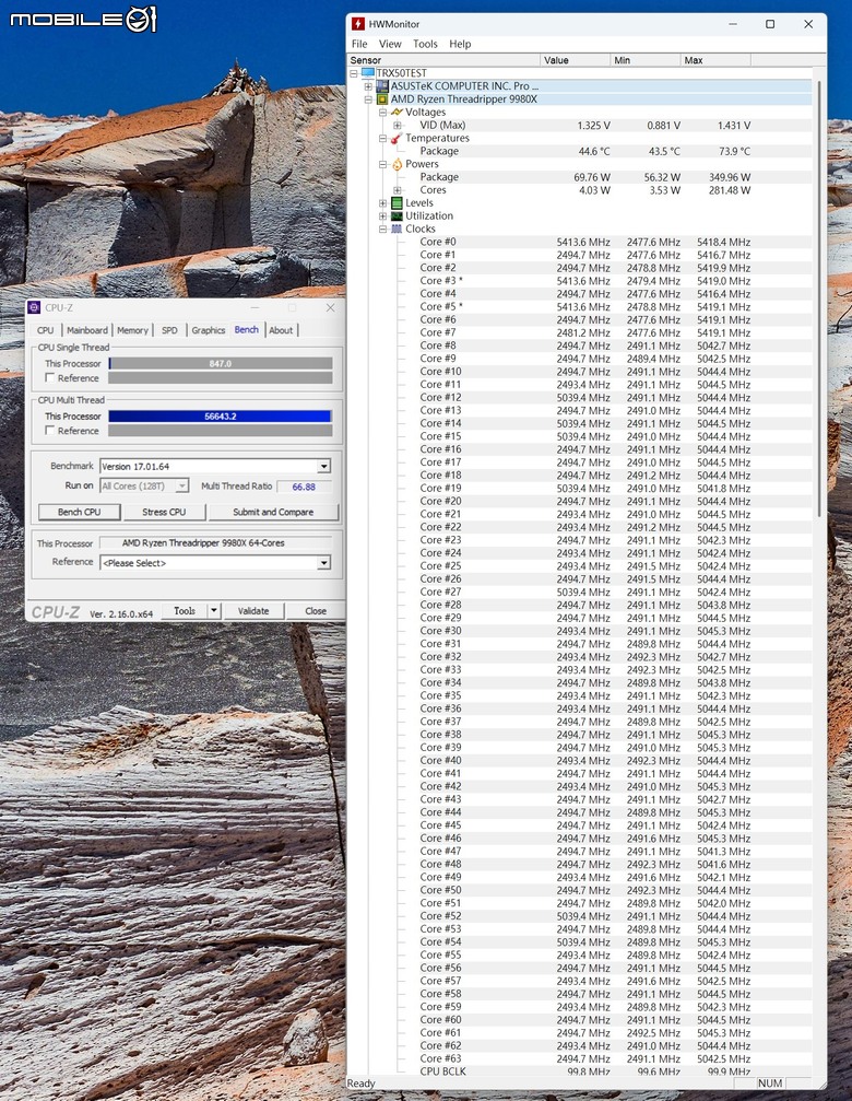 點我看大圖 AMD Ryzen Threadripper 9980X 處理器效能實測 以新版架構讓效能更上一層的頂尖工作選擇