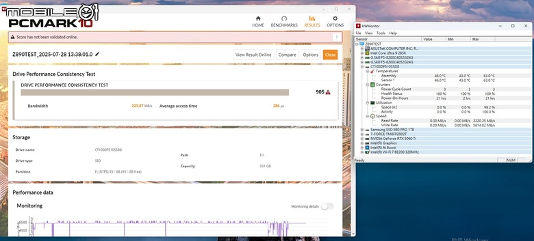 美光 Crucial P510 固態硬碟開箱實測 以 7 奈米控制器實現 PCIe Gen 5 低溫表現