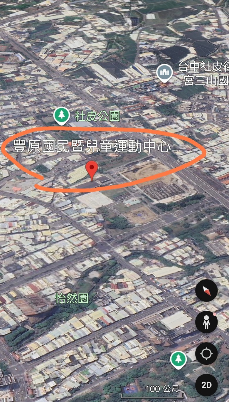 點我看大圖 🌟 豐原【豐原國民暨兒童運動中心 空拍分享】豐富健康產業園區 ╳ 亞大豐原附醫暨長照機構