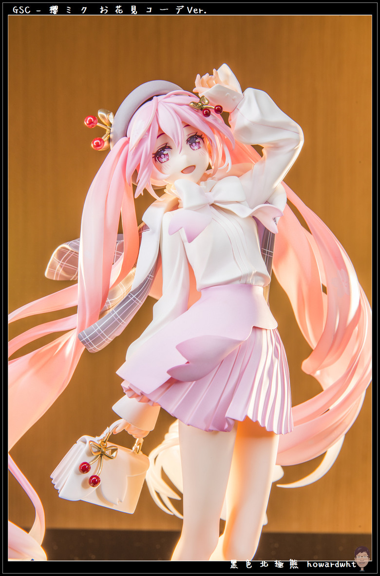 點我看大圖 【開箱】GSC - 櫻ミク お花見コーデVer.