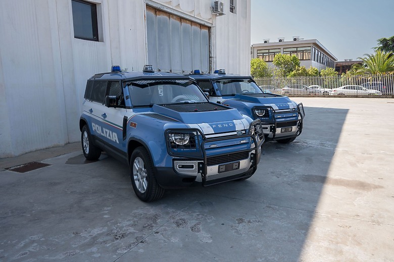 點我看大圖 Land Rover Defender(L663)世界各國軍警單位採用情況