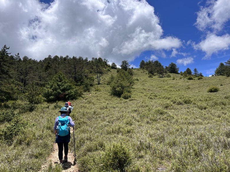 登鈴鳴閂山 ,被颱風追趕