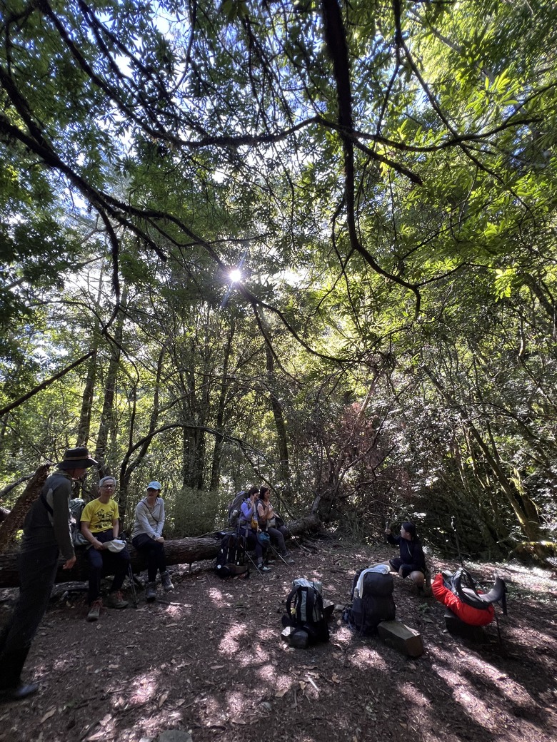 登鈴鳴閂山 ,被颱風追趕