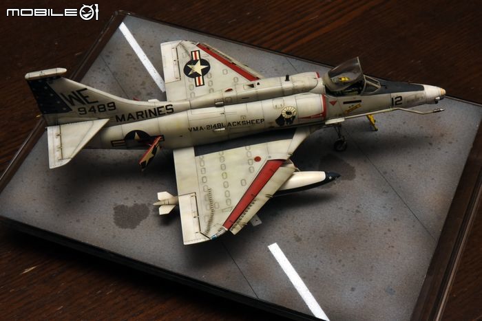 [模型製作記] A-4M天鷹攻擊機 1/48