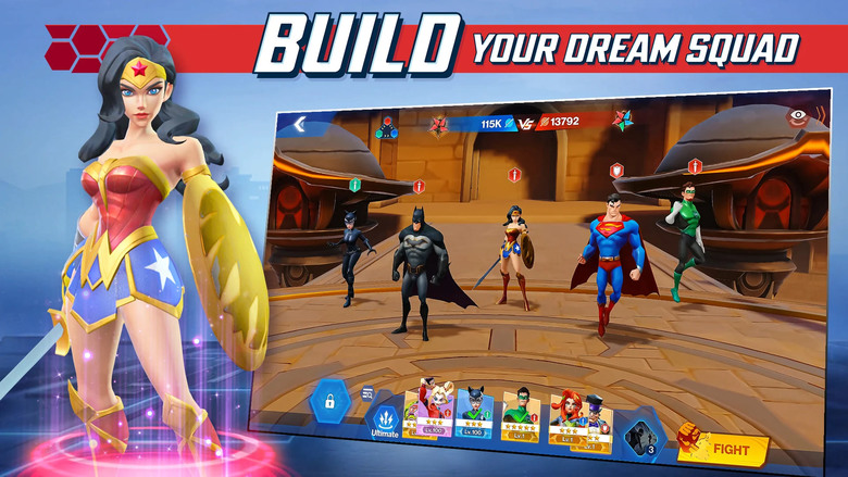 《DC英雄：放置聯盟》 DC Worlds Collide 7月7日 全球上線 集結DC漫畫英雄 蝙蝠俠、超人、神力女超人 3D 回合制 RPG | 探索多種遊戲模式 單人戰役到激烈的 PvP 競技場