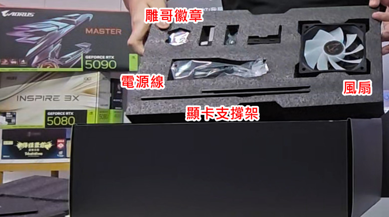 德亞啟動!7萬6技嘉5090 MASTER超級雕開箱！RGB顯卡螢幕、雙BIOS 效能、溫度、風扇噪音簡易實測。