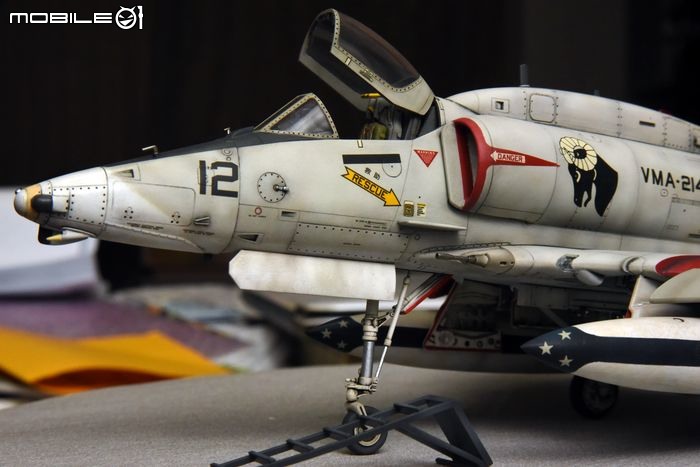 [模型製作記] A-4M天鷹攻擊機 1/48