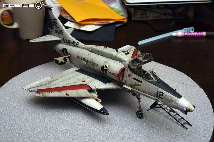 [模型製作記] A-4M天鷹攻擊機 1/48