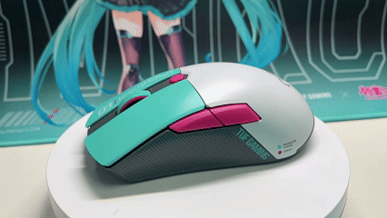 【阿洪開箱中】ASUS TUF Gaming × 初音未來 聯名電競套裝完整開箱!初音ミク Hatsune Miku (圖多)