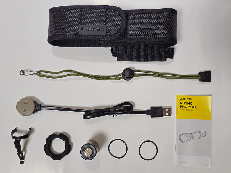 點我看大圖 加拿大 Armytek Viking Pro Max 戰術泛光手電筒開箱【2025最新版本】