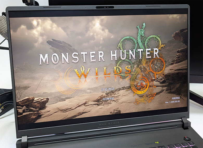 G815LW跑魔物獵人MHW、散熱測試