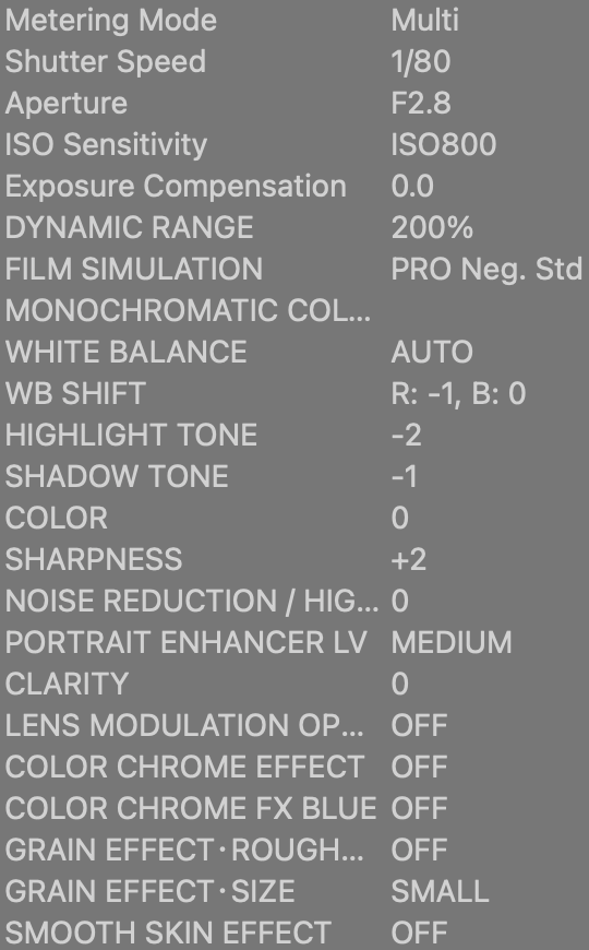 富士相機人像美肌功能比較 ; X-M5 PORTRAIT ENHANCER LV vs. X-T50 SMOOTH SKIN EFFECT