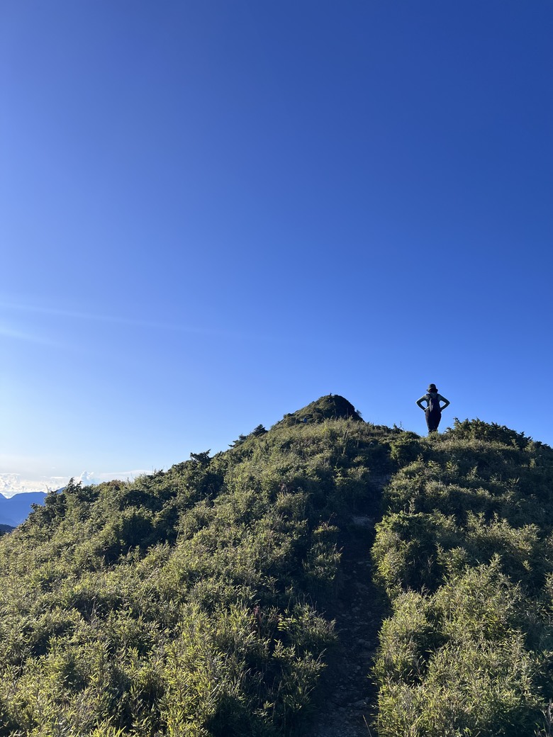 登鈴鳴閂山 ,被颱風追趕