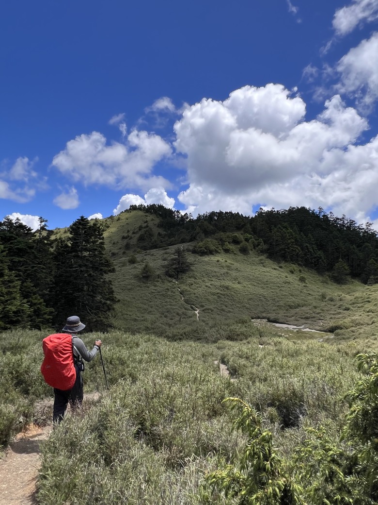登鈴鳴閂山 ,被颱風追趕