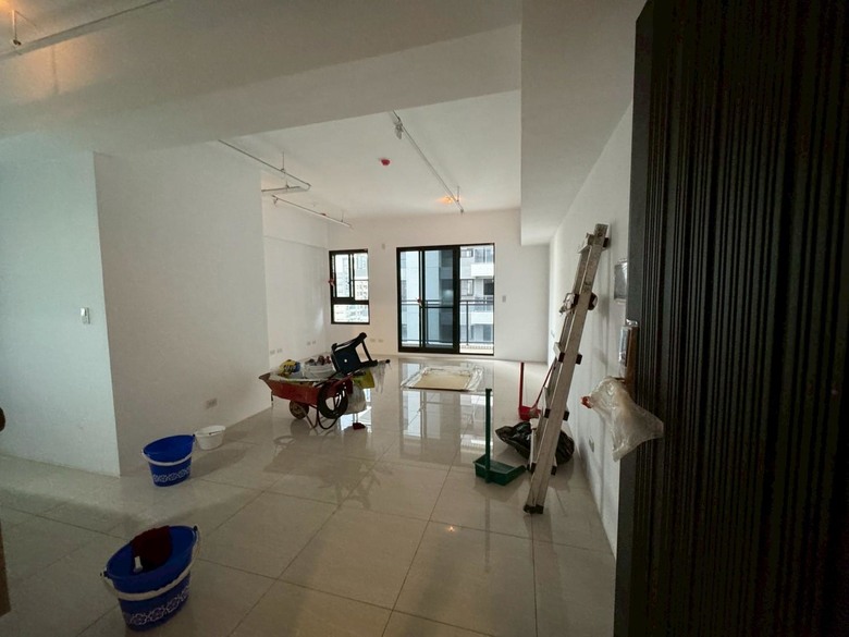 點我看大圖 【開箱】台南3房2廳裝潢設計,80萬實現機能宅,系統櫃+木作完美搭配