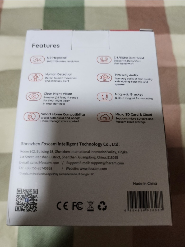 開箱FOSCAM C5M寵物智慧攝影機