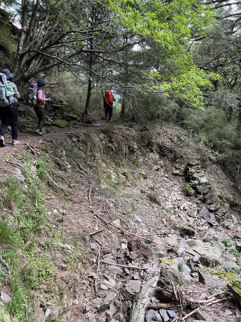 登鈴鳴閂山 ,被颱風追趕