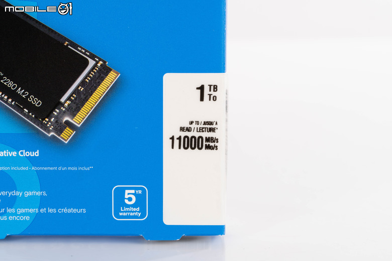 美光 Crucial P510 固態硬碟開箱實測 以 7 奈米控制器實現 PCIe Gen 5 低溫表現