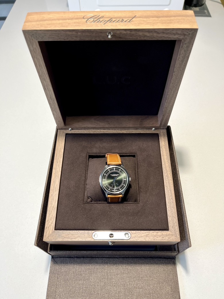 【開箱】我的第二隻機械錶: 蕭邦Chopard L.U.C XPS Forest Green