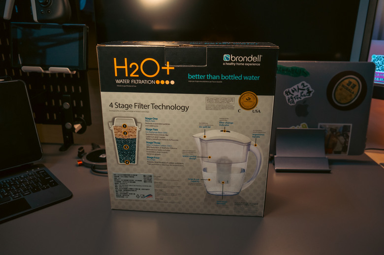 讓你安全的喝好水|Brondell美國邦特爾H2O+長效濾水壺