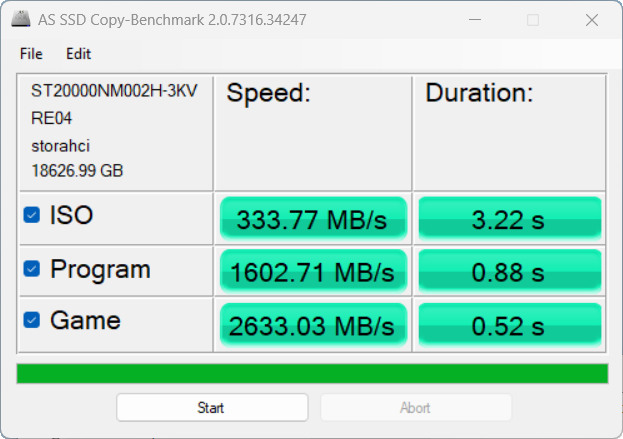 【開箱簡測】Seagate Exos X24 20TB ST20000NM002H 硬碟機效能簡測 (圖多)