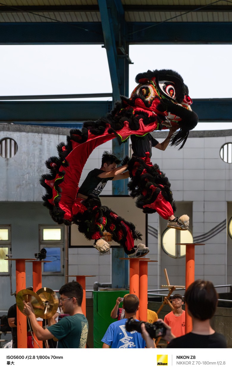 台灣高椿舞獅團訪談-Nikon Creator 心中有光-Nikon Z8 & Z6III 拍攝