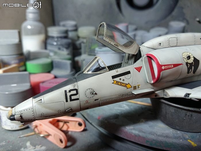 [模型製作記] A-4M天鷹攻擊機 1/48