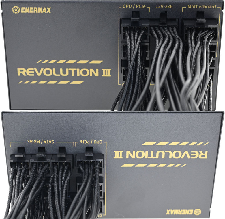 ENERMAX 保銳科技Revolution III 850W ATX 3.1金牌全模組電源開箱