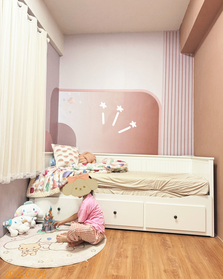 【開箱】DIY改造女兒房