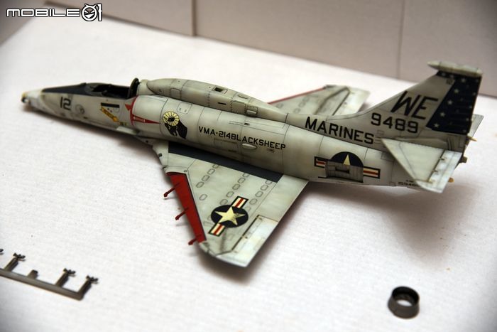[模型製作記] A-4M天鷹攻擊機 1/48