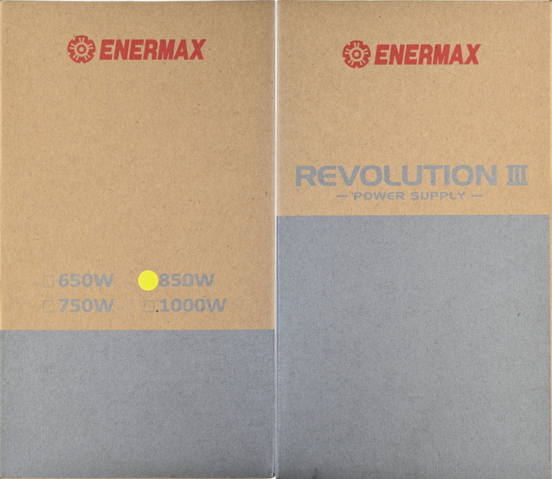 ENERMAX 保銳科技Revolution III 850W ATX 3.1金牌全模組電源開箱
