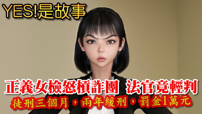 [閒聊] 正義女檢察官怒槓詐團 法官最後僅輕判 #詐騙 個人帳戶出租竟可以附上免責聲明?