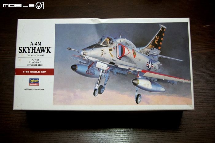 [模型製作記] A-4M天鷹攻擊機 1/48