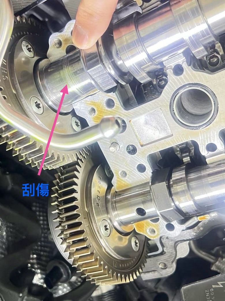 W206 M254 凸輪軸通病