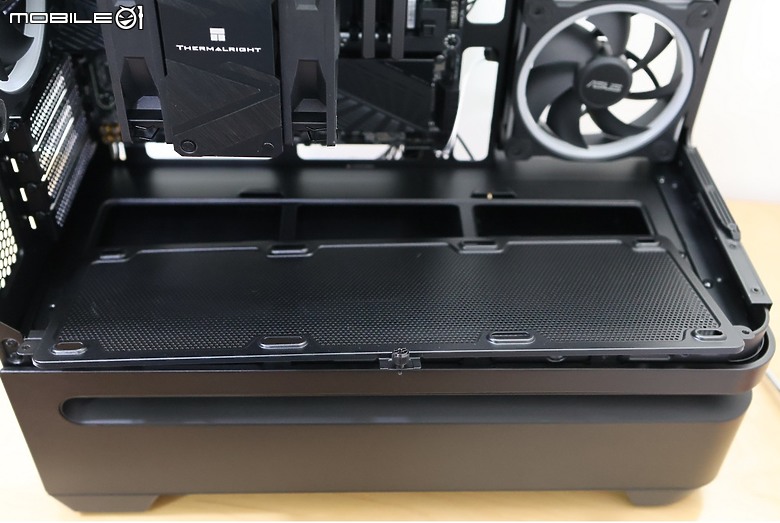 點我看大圖 創新L懸浮式進氣弧形玻璃 ASUS 華碩 Prime AP202 開箱