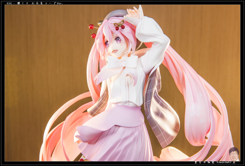 點我看大圖 【開箱】GSC - 櫻ミク お花見コーデVer.
