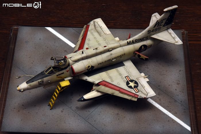 [模型製作記] A-4M天鷹攻擊機 1/48