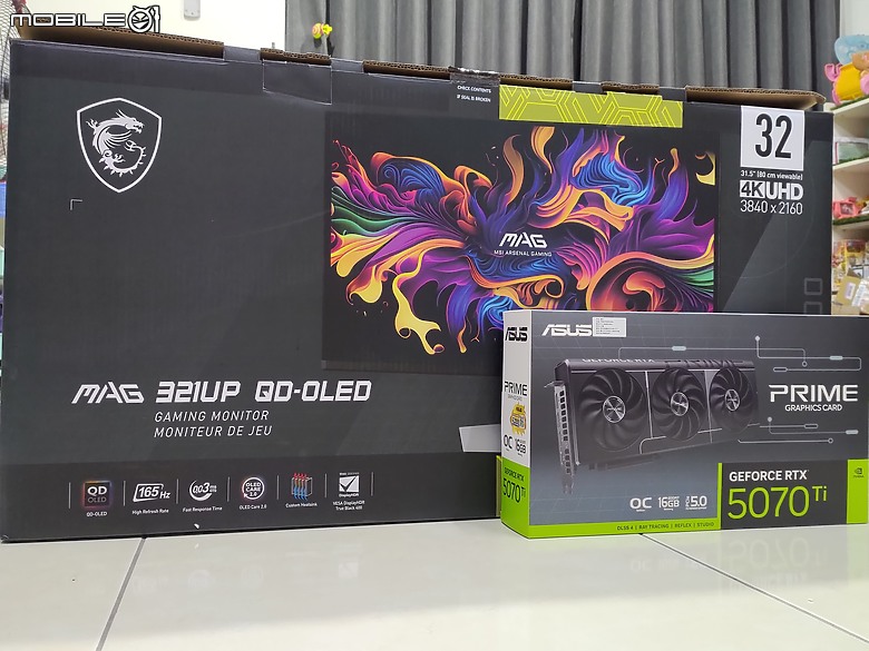 [分享開箱]MSI GAMING 微星 321UP QD-OLED