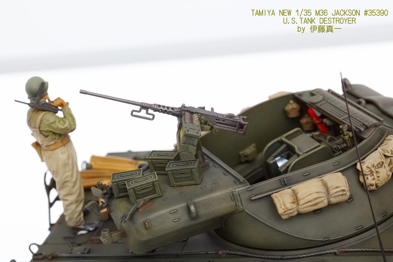 〔模型樣品製作〕TAMIYA NEW 1/35 M36 JACKSON