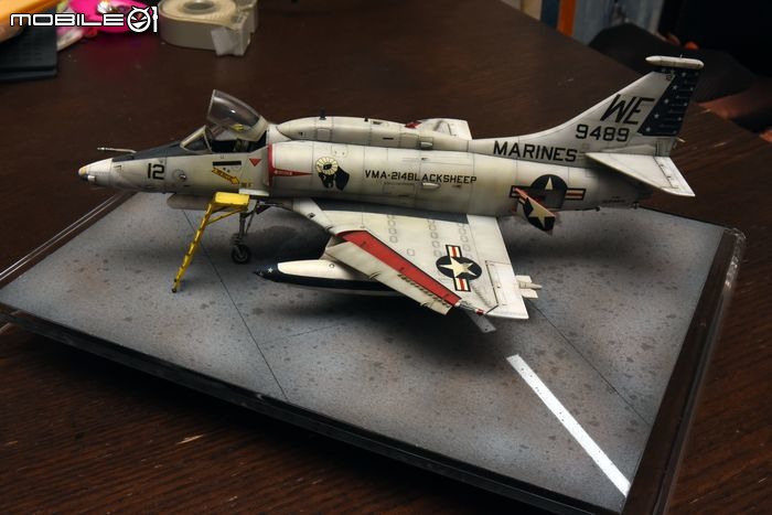 [模型製作記] A-4M天鷹攻擊機 1/48