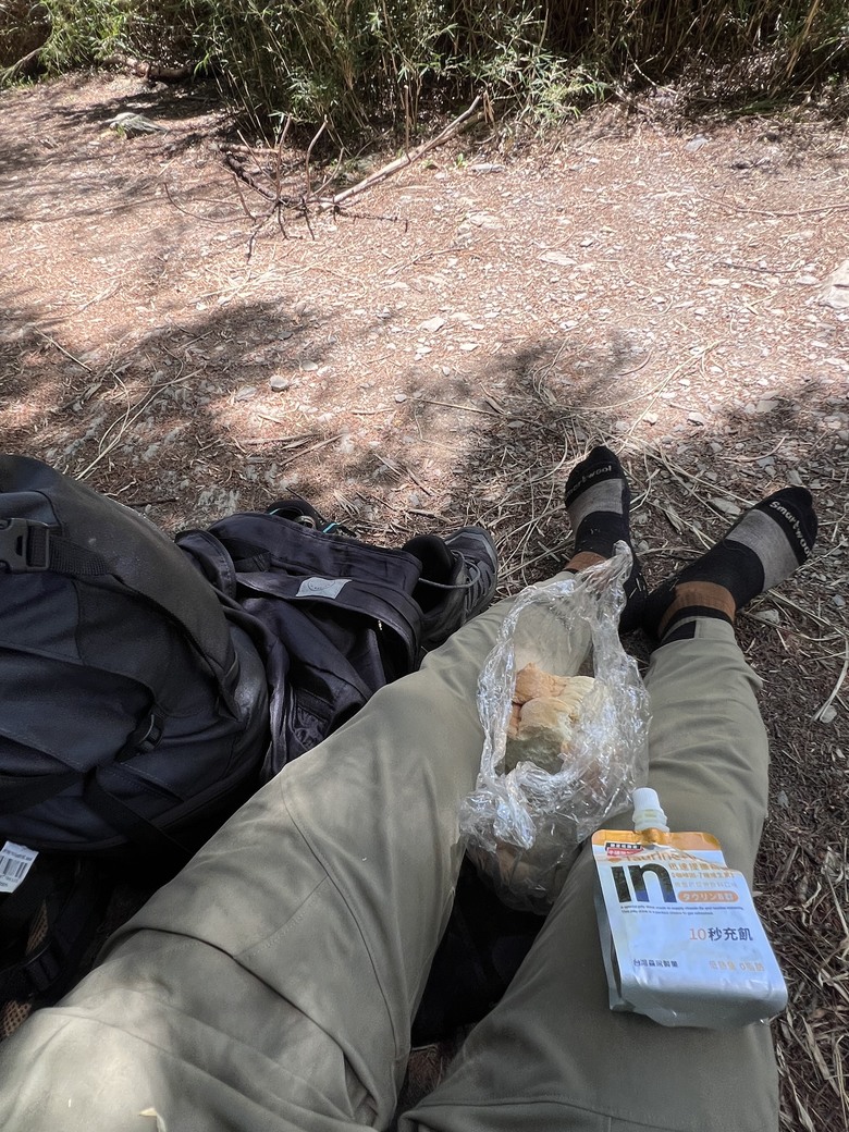 登鈴鳴閂山 ,被颱風追趕