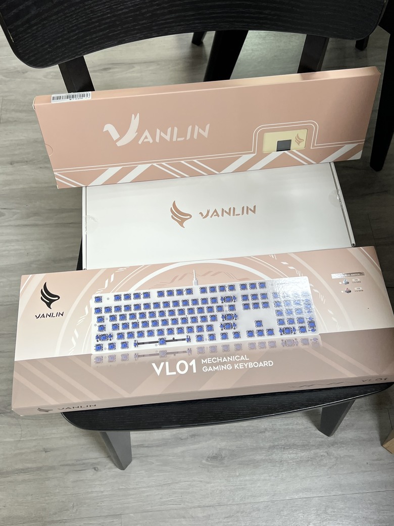 踩雷測試Vanlin VL01鍵盤開箱及心得