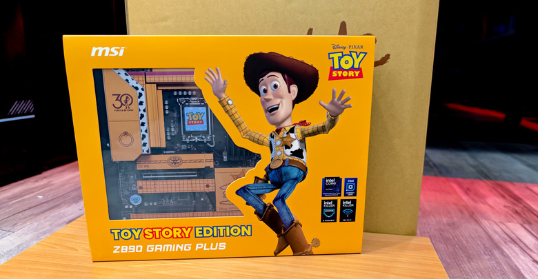 [開箱] MSI微星 TOY STORY 玩具總動員30周年紀念主機
