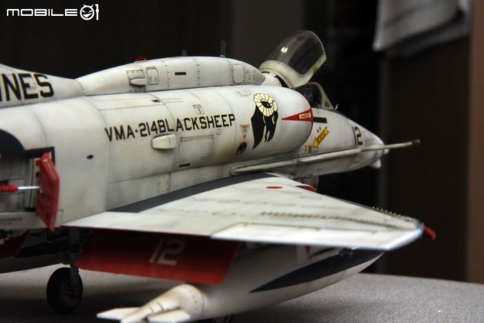 [模型製作記] A-4M天鷹攻擊機 1/48