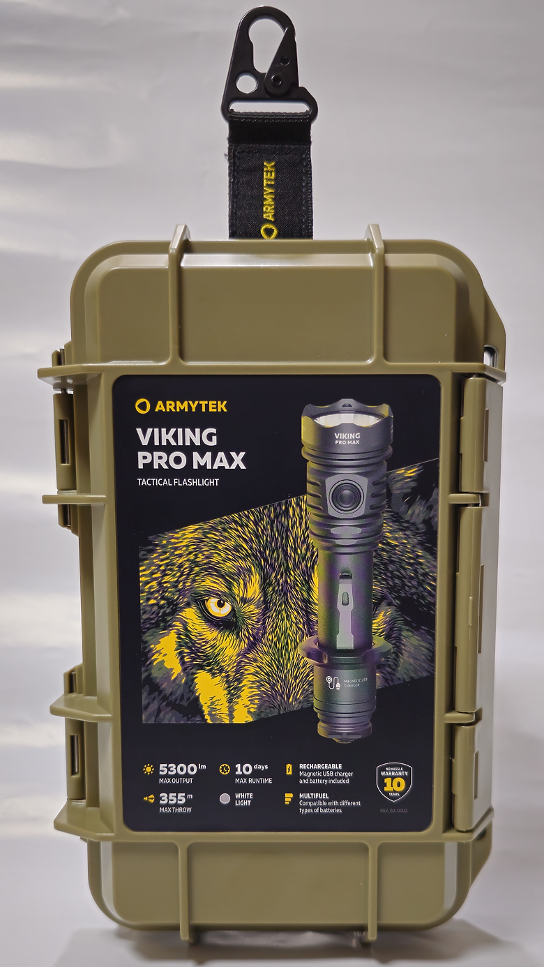 點我看大圖 加拿大 Armytek Viking Pro Max 戰術泛光手電筒開箱【2025最新版本】