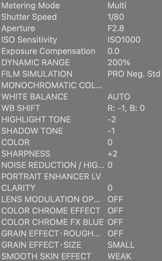 富士相機人像美肌功能比較 ; X-M5 PORTRAIT ENHANCER LV vs. X-T50 SMOOTH SKIN EFFECT