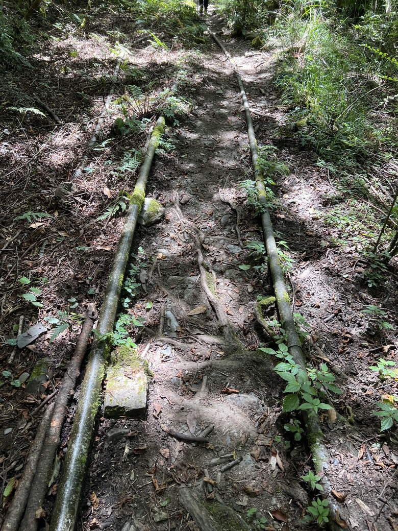 登鈴鳴閂山 ,被颱風追趕