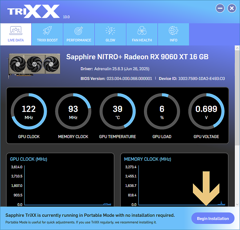 點我看大圖 雙 HDMI 保護框體設計 SAPPHIRE 藍寶石 Nitro+ 9060XT 16GB 開箱