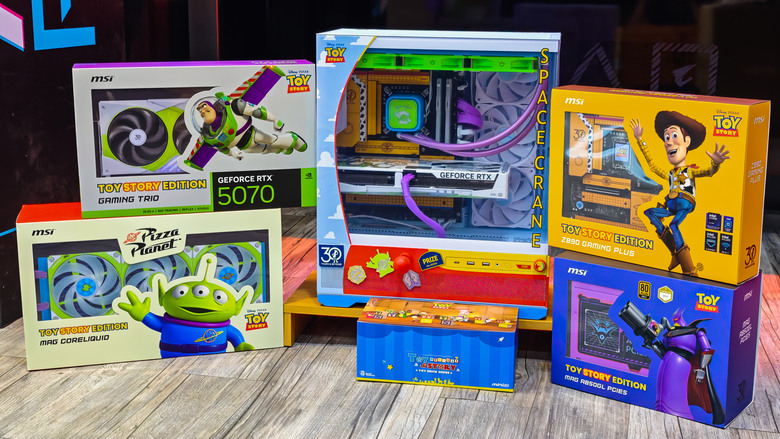 [開箱] MSI微星 TOY STORY 玩具總動員30周年紀念主機